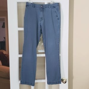 Vineyard Vines Slim Fit Breaker Pant Color: Blue Size: W32 L32